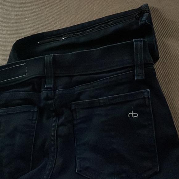 Rag & Bone Full Side Zip Jeans - Picture 5 of 12